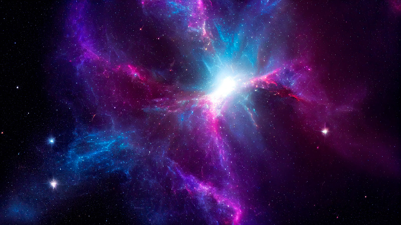 Space background. Realistic starry night. Cosmos and shining stars. Milky way and stardust. Color galaxy with nebula. Magic Infinite universe. Ai generative illustration.